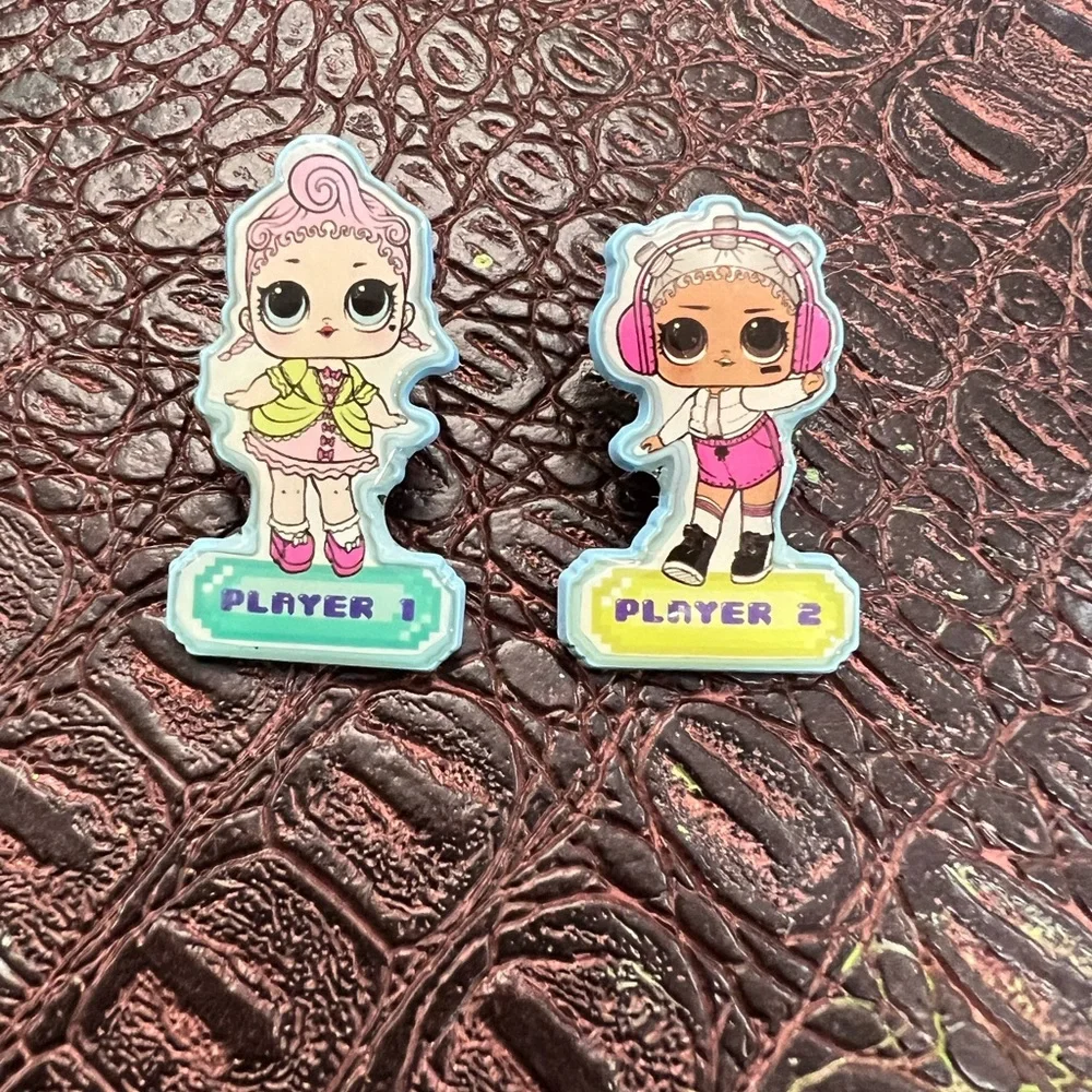 LN LOL lol doll surprise! two pins player 1 player 2 . Never worn so really NWOT